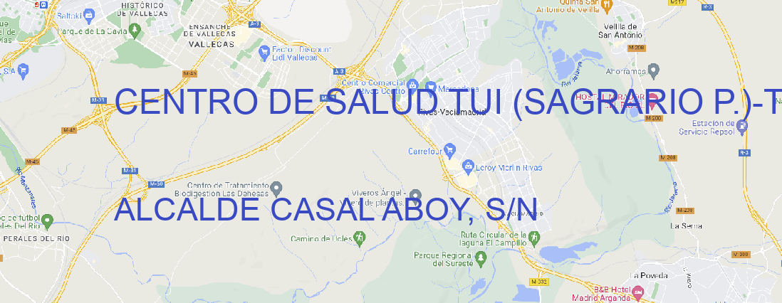 Oficina CENTRO DE SALUD TUI (SAGRARIO P.) Tui