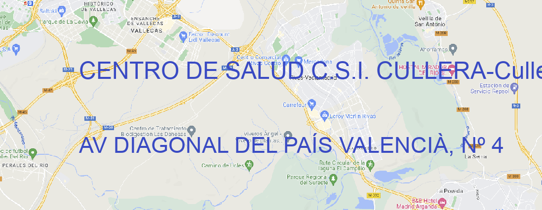 Oficina CENTRO DE SALUD C.S.I. CULLERA Cullera