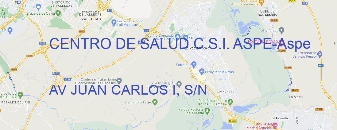 Oficina CENTRO DE SALUD C.S.I. ASPE Aspe