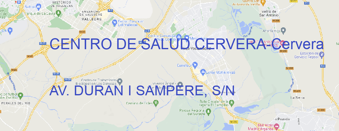 Oficina CENTRO DE SALUD CERVERA Cervera