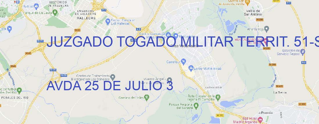 Oficina JUZGADO TOGADO MILITAR TERRIT. 51 SANTA CRUZ DE TENERIFE