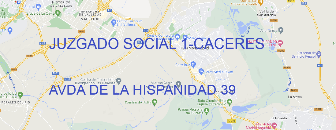 Oficina JUZGADO SOCIAL 1 CACERES