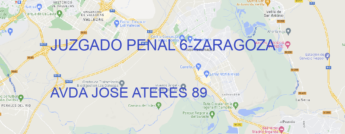 Oficina JUZGADO PENAL 6 ZARAGOZA