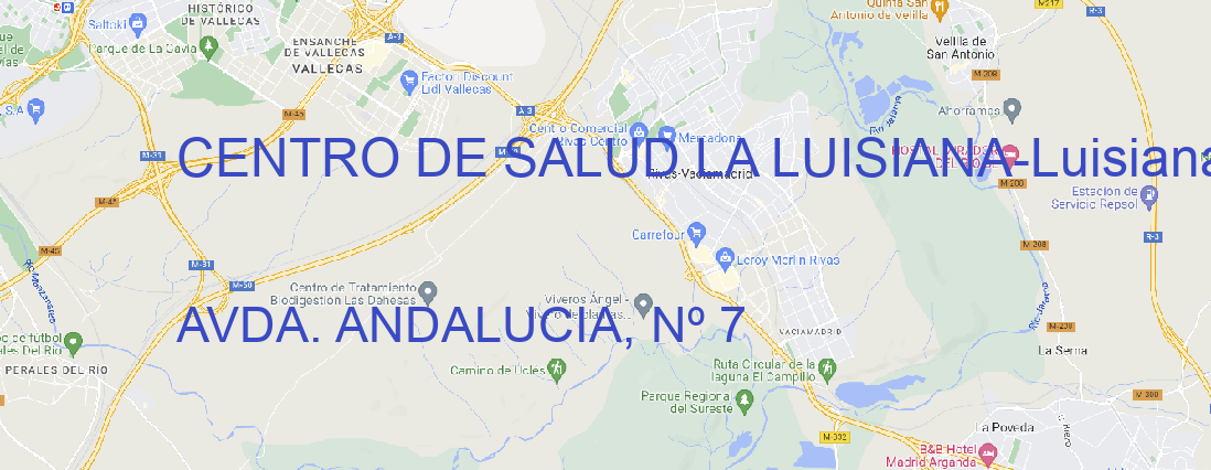 Oficina CENTRO DE SALUD LA LUISIANA Luisiana, La