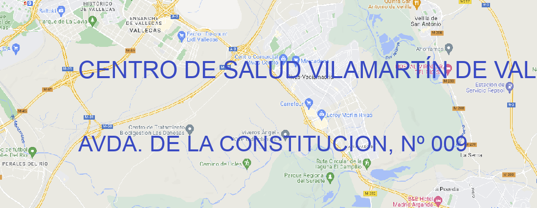 Oficina CENTRO DE SALUD VILAMARTÍN DE VALDEORRAS (SAN XURX Vilamartín de Valdeorras