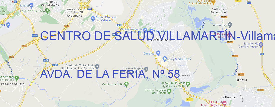 Oficina CENTRO DE SALUD VILLAMARTÍN Villamartín