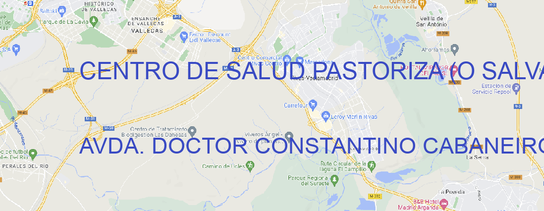 Oficina CENTRO DE SALUD PASTORIZA (O SALVADOR) Pastoriza, A