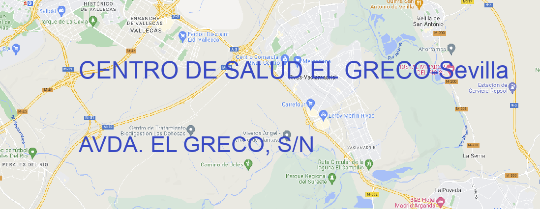 Oficina CENTRO DE SALUD EL GRECO Sevilla