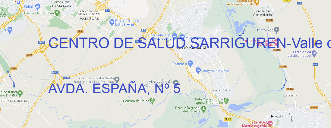 Oficina CENTRO DE SALUD SARRIGUREN Valle de Egüés/Eguesibar