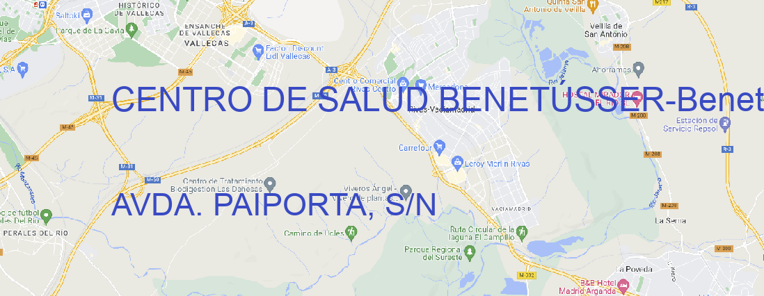 Oficina CENTRO DE SALUD BENETÚSSER Benetússer