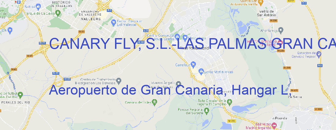 Oficina CANARY FLY, S.L. LAS PALMAS GRAN CANARIA