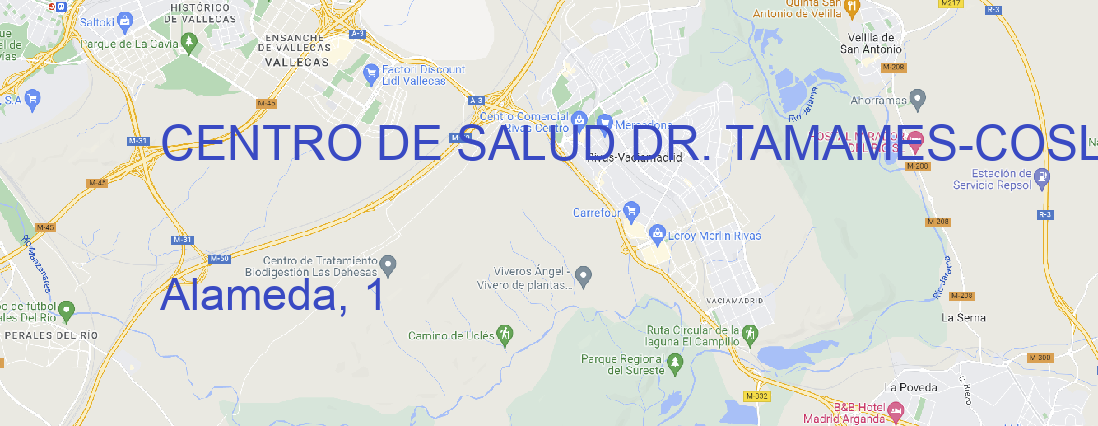 Oficina CENTRO DE SALUD DR. TAMAMES COSLADA