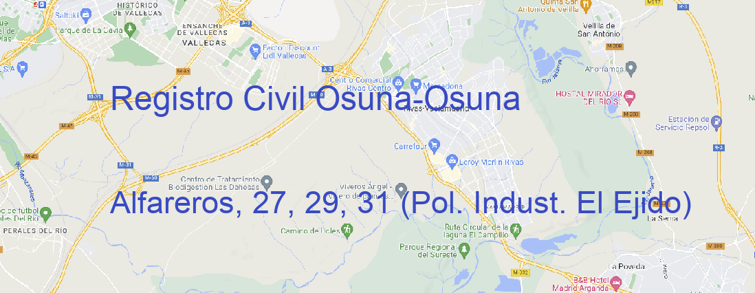 Oficina Registro Civil Osuna Osuna