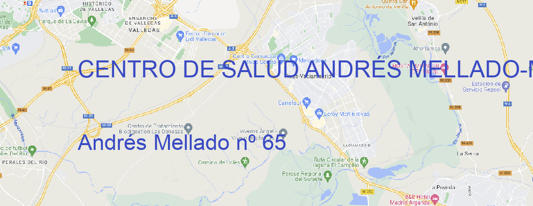 Oficina CENTRO DE SALUD ANDRÉS MELLADO MADRID