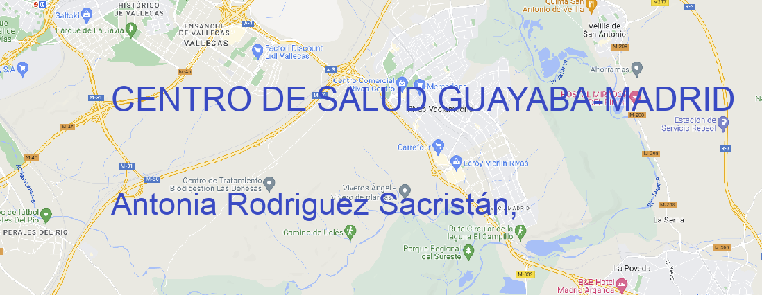 Oficina CENTRO DE SALUD GUAYABA MADRID