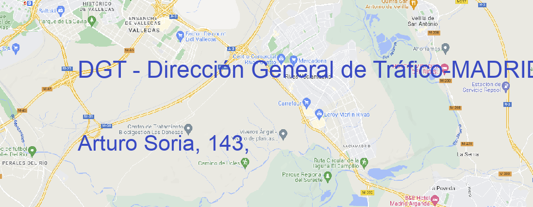 Oficina DGT - Dirección General de Tráfico MADRID