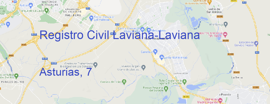 Oficina Registro Civil Laviana Laviana