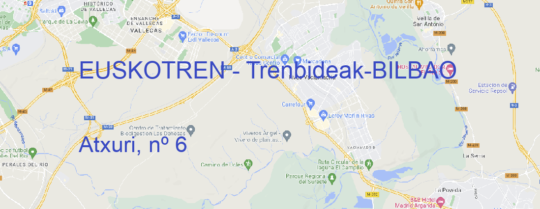 Oficina EUSKOTREN - Trenbideak BILBAO