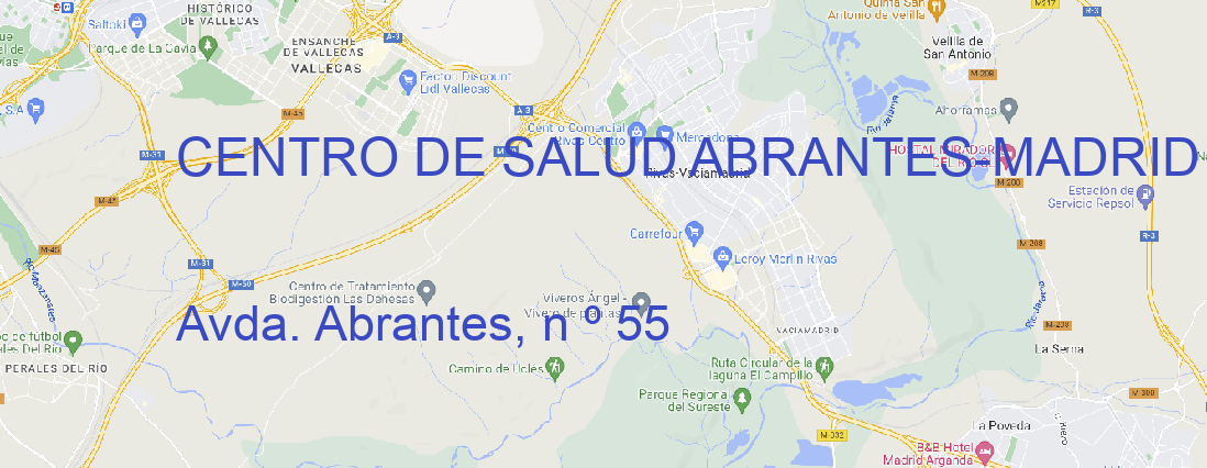 Oficina CENTRO DE SALUD ABRANTES MADRID