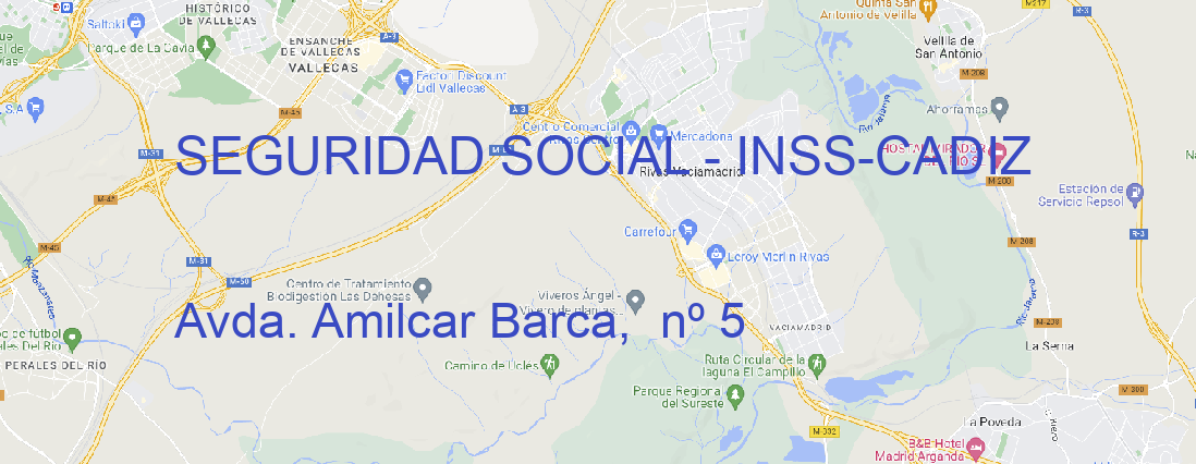 Oficina SEGURIDAD SOCIAL - INSS CADIZ