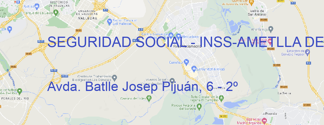 Oficina SEGURIDAD SOCIAL - INSS AMETLLA DE MAR (L')