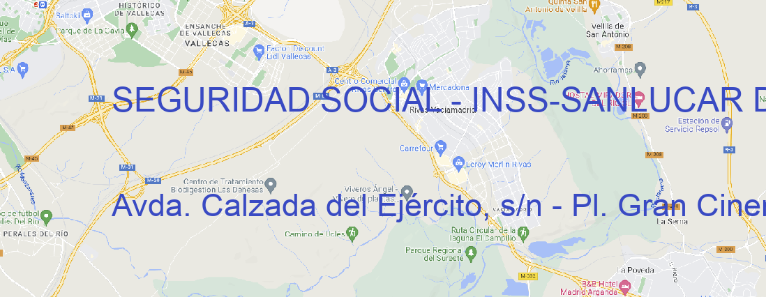 Oficina SEGURIDAD SOCIAL - INSS SANLUCAR DE BARRAMEDA