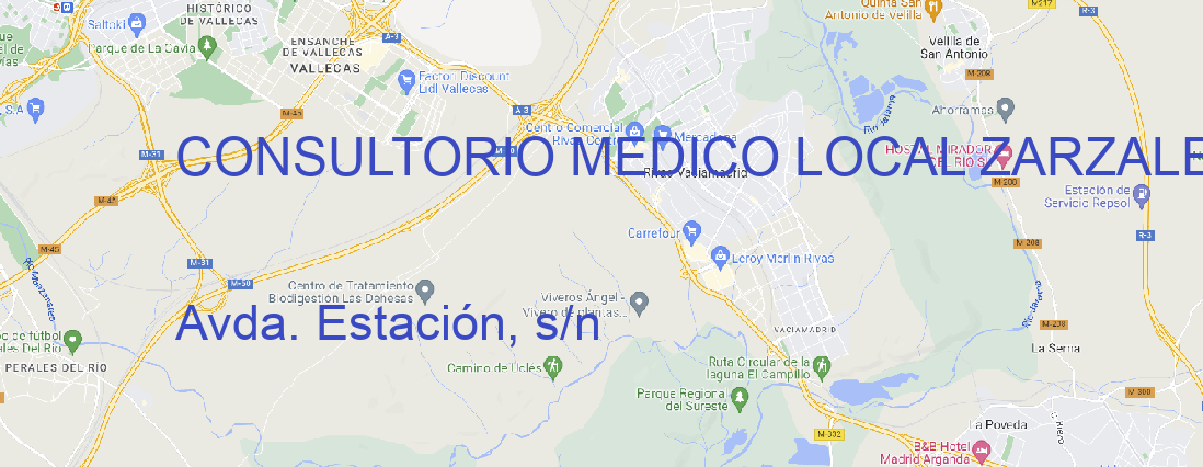 Oficina CONSULTORIO MEDICO LOCAL ZARZALEJO (ESTACION) ZARZALEJO