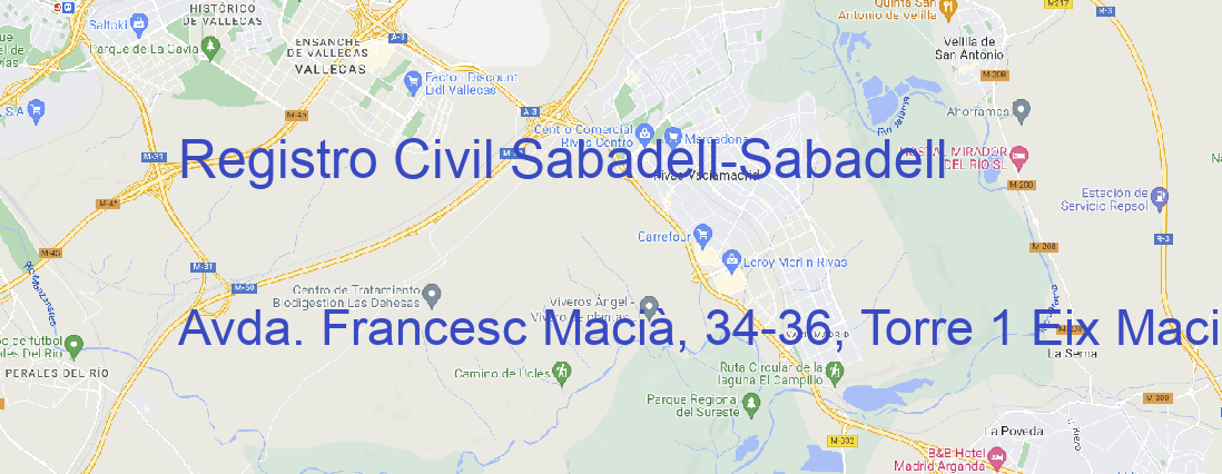 Oficina Registro Civil Sabadell Sabadell