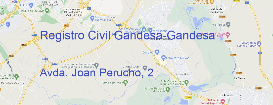 Oficina Registro Civil Gandesa Gandesa