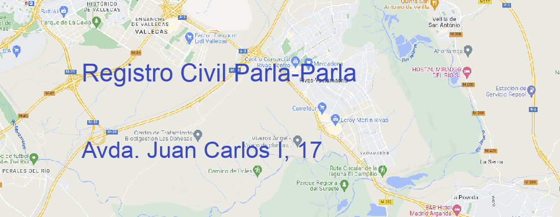 Oficina Registro Civil Parla Parla