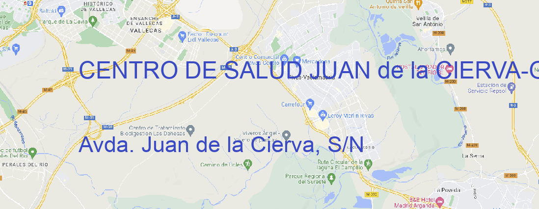 Oficina CENTRO DE SALUD JUAN de la CIERVA GETAFE