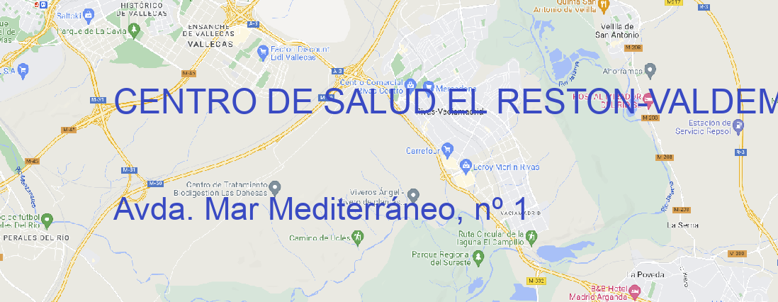 Oficina CENTRO DE SALUD EL RESTON VALDEMORO