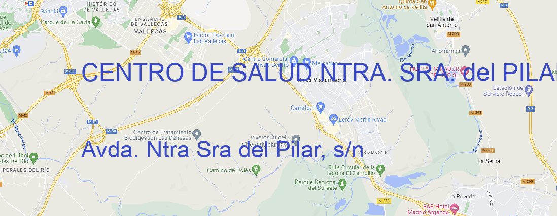 Oficina CENTRO DE SALUD NTRA. SRA. del PILAR ALCALÁ DE HENARES