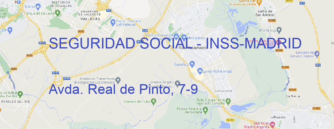 Oficina SEGURIDAD SOCIAL - INSS MADRID