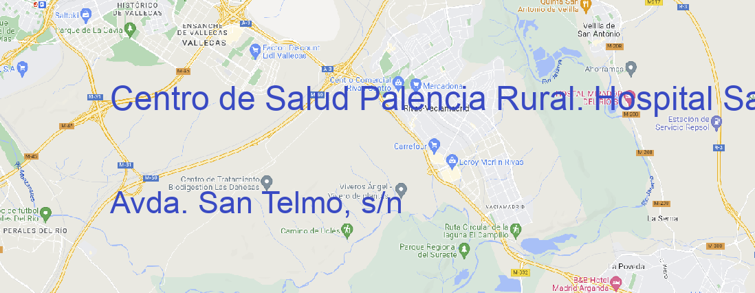 Oficina Centro de Salud Palencia Rural. Hospital San Telmo Palencia 