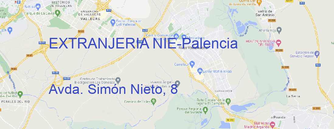 Oficina EXTRANJERIA NIE Palencia