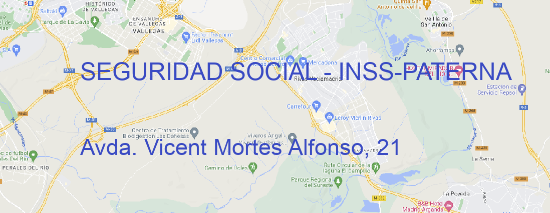 Oficina SEGURIDAD SOCIAL - INSS PATERNA