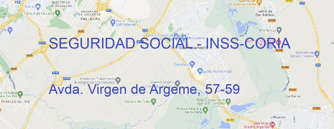 Oficina SEGURIDAD SOCIAL - INSS CORIA