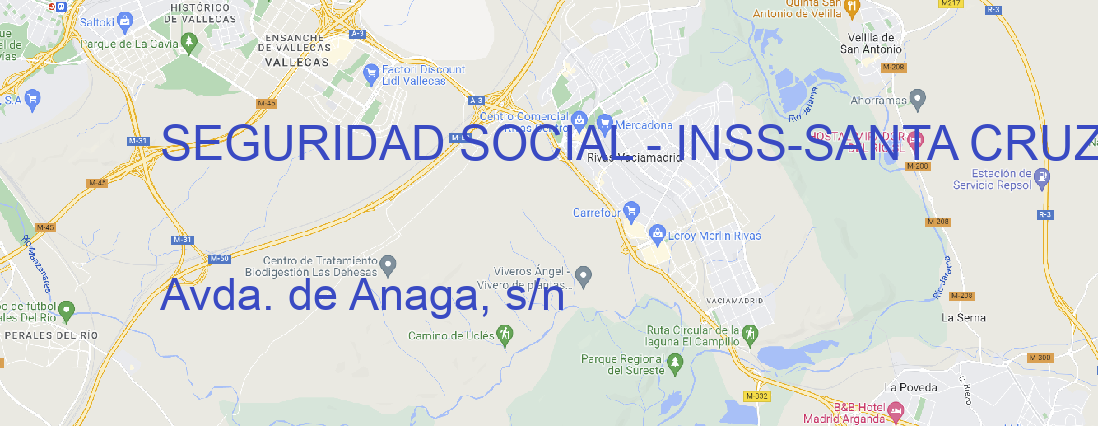 Oficina SEGURIDAD SOCIAL - INSS SANTA CRUZ DE TENERIFE