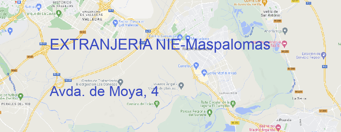 Oficina EXTRANJERIA NIE Maspalomas