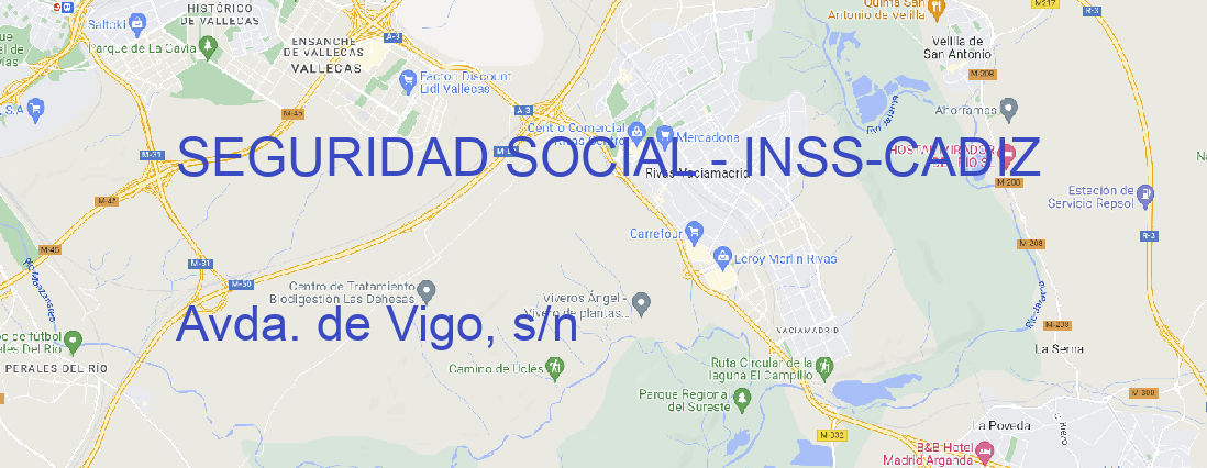 Oficina SEGURIDAD SOCIAL - INSS CADIZ