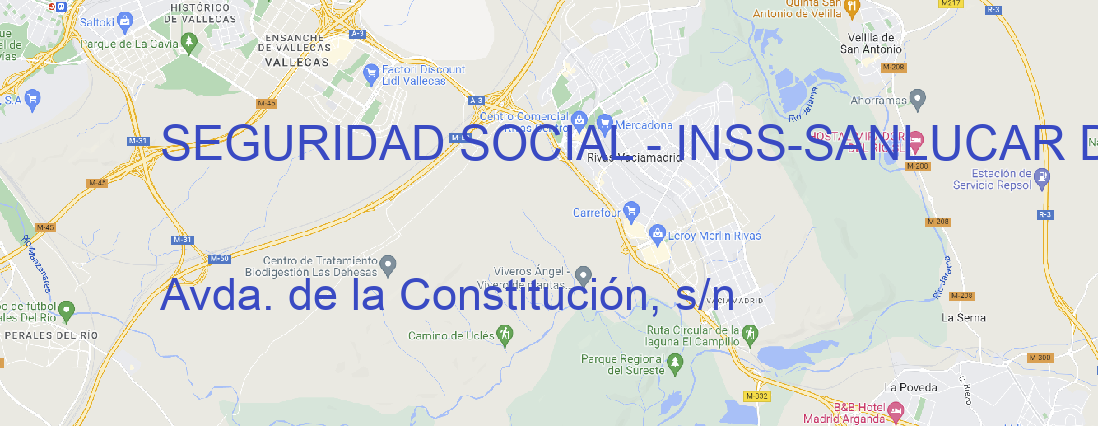 Oficina SEGURIDAD SOCIAL - INSS SANLUCAR DE BARRAMEDA