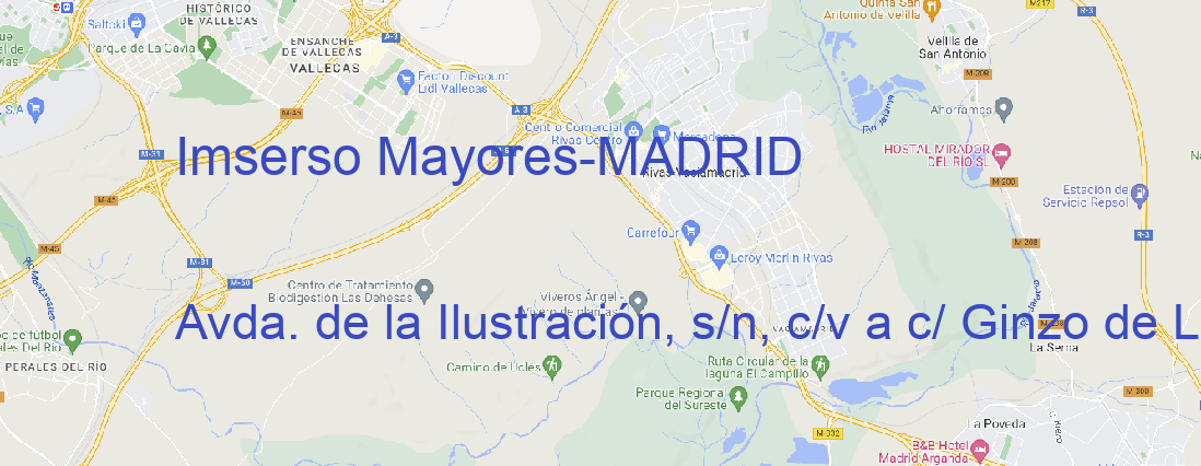 Oficina Imserso Mayores MADRID