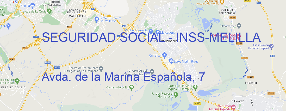 Oficina SEGURIDAD SOCIAL - INSS MELILLA