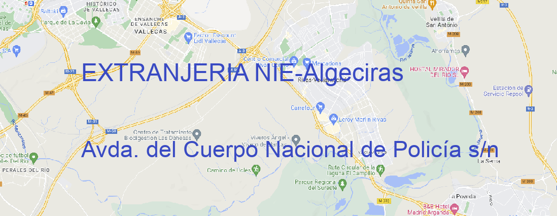 Oficina EXTRANJERIA NIE Algeciras