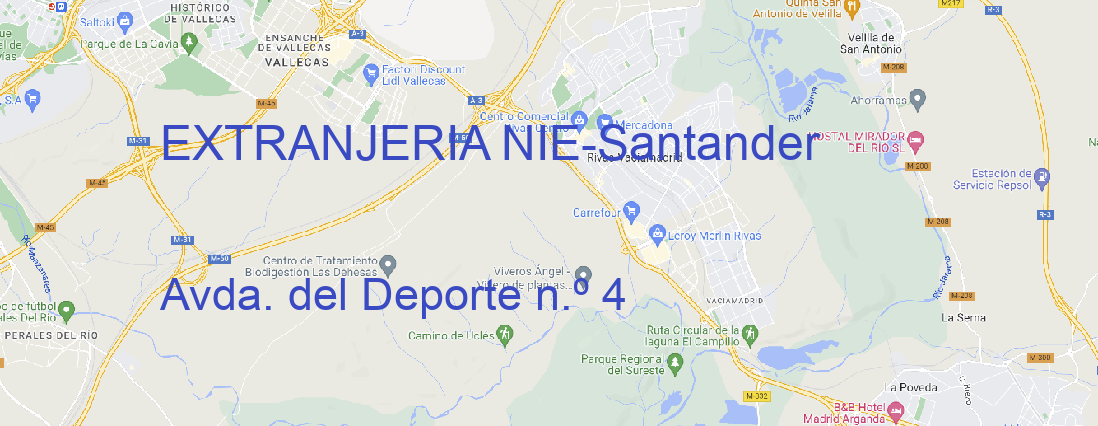 Oficina EXTRANJERIA NIE Santander