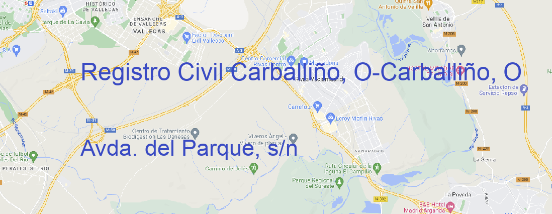 Oficina Registro Civil Carballiño, O Carballiño, O