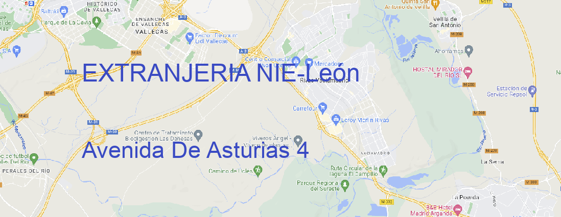 Oficina EXTRANJERIA NIE León