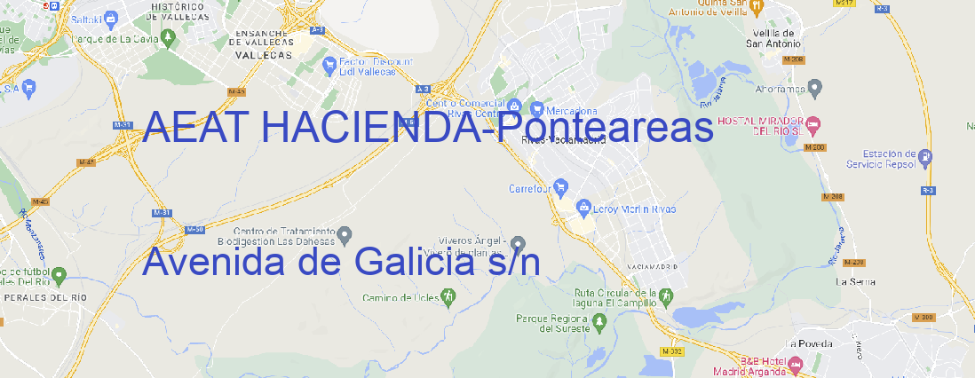 Oficina AEAT HACIENDA Ponteareas