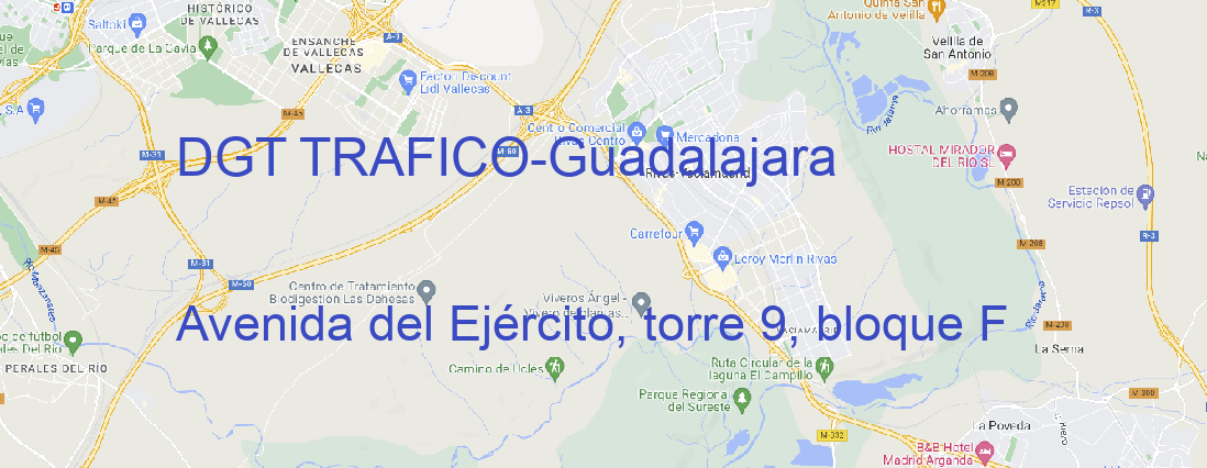 Oficina DGT TRAFICO Guadalajara